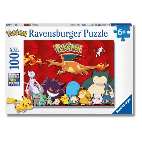 Ravensburger - Puzzles XXL Pokemon | Puzzle 6 Años O Más | Regalo Niño 6 Años O Más De 100...