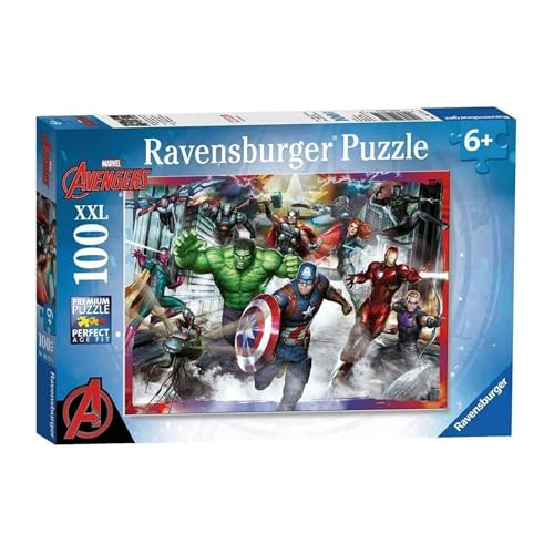 Ravensburger - Puzzles XXL Marvel: Avengers | Puzzle 6 Años O Más | Regalo Niño 6 Años O Más De...